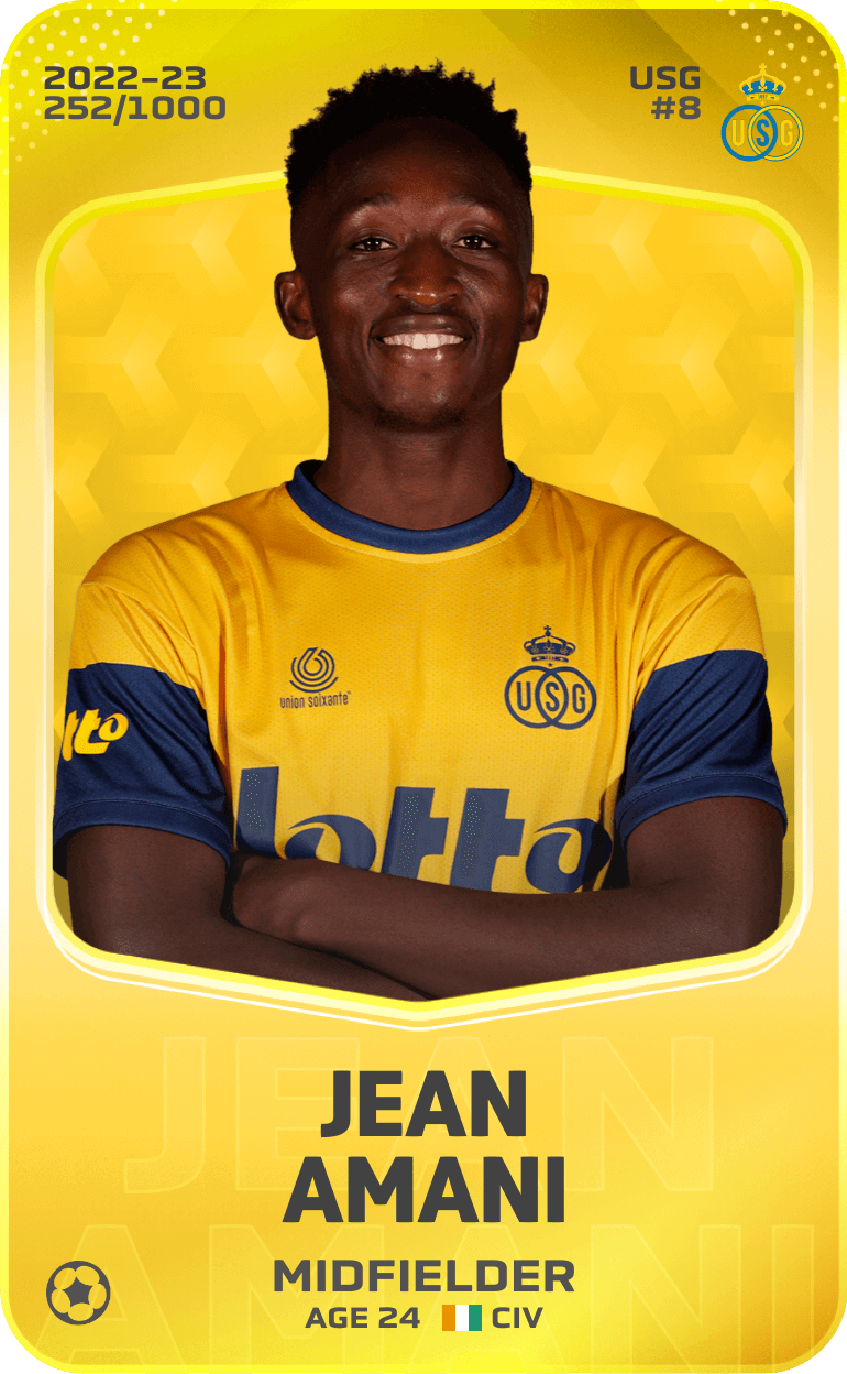 Jean Amani 2022-23 • Limited 252/1000