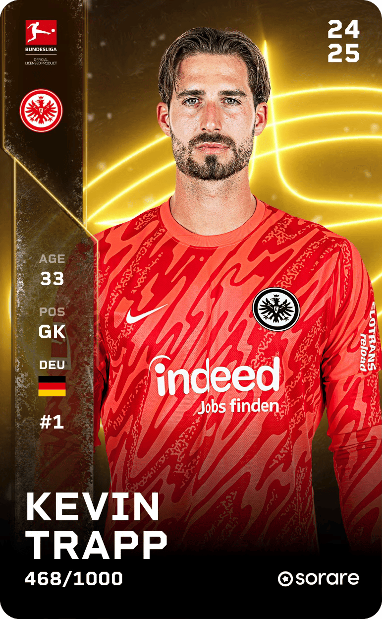 Kevin Trapp 2024-25 • Limited 468/1000
