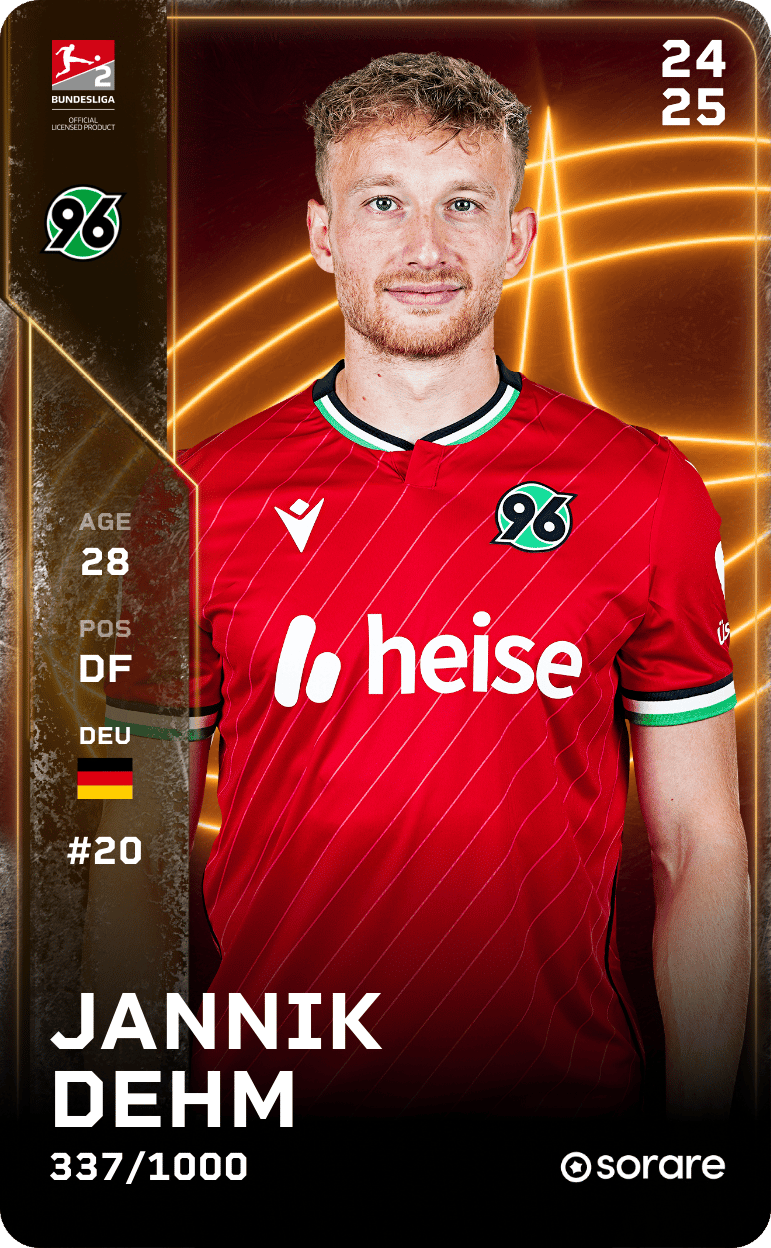 Jannik Dehm 2024-25 • Limited 337/1000