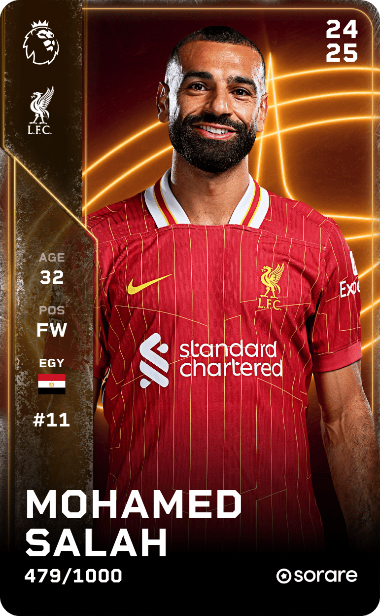Mohamed Salah 2024-25 • Limited 479/1000