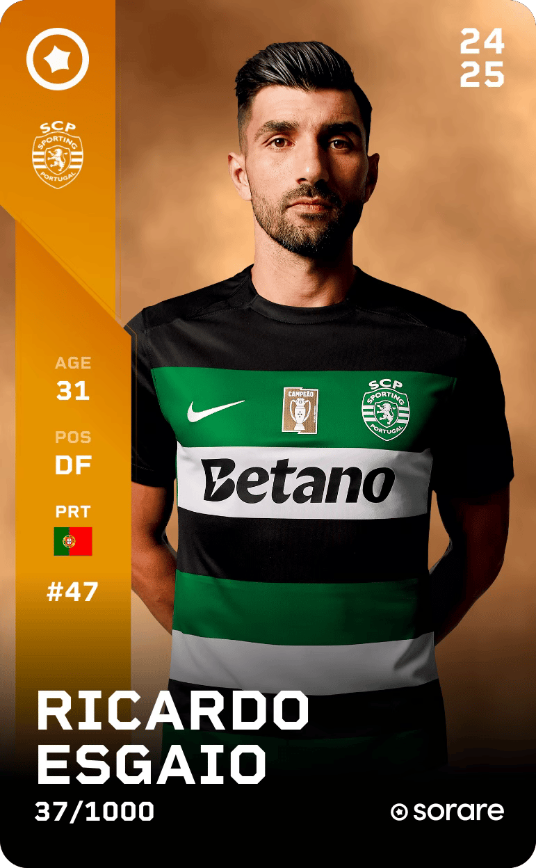Ricardo Esgaio 2024-25 • Limited 37/1000