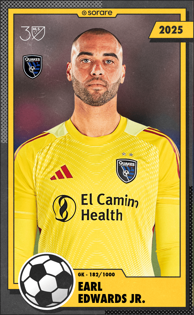 Earl Edwards Jr. 2025-26 • Limited 182/1000