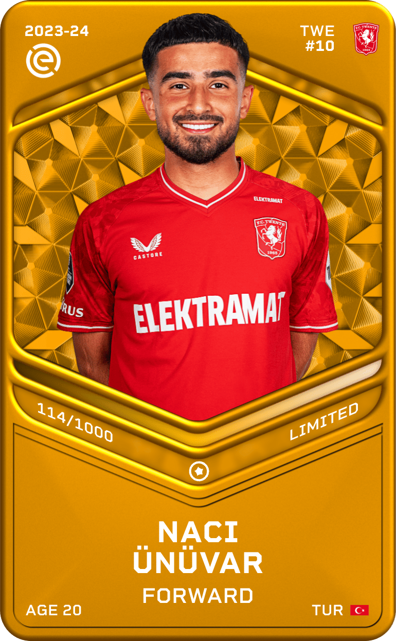 Naci Ünüvar 2023-24 • Limited 114/1000
