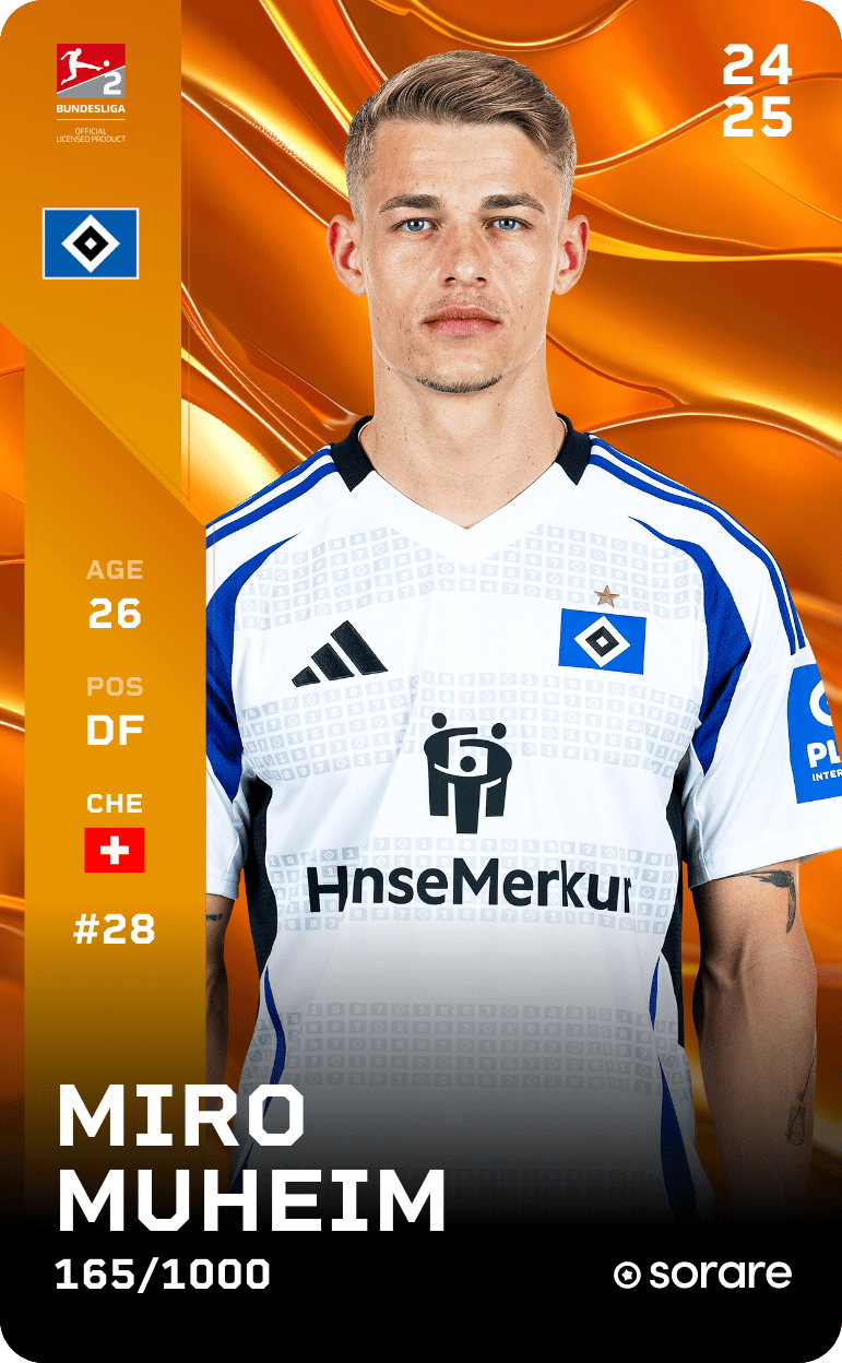 Miro Muheim 2024-25 • Limited 165/1000