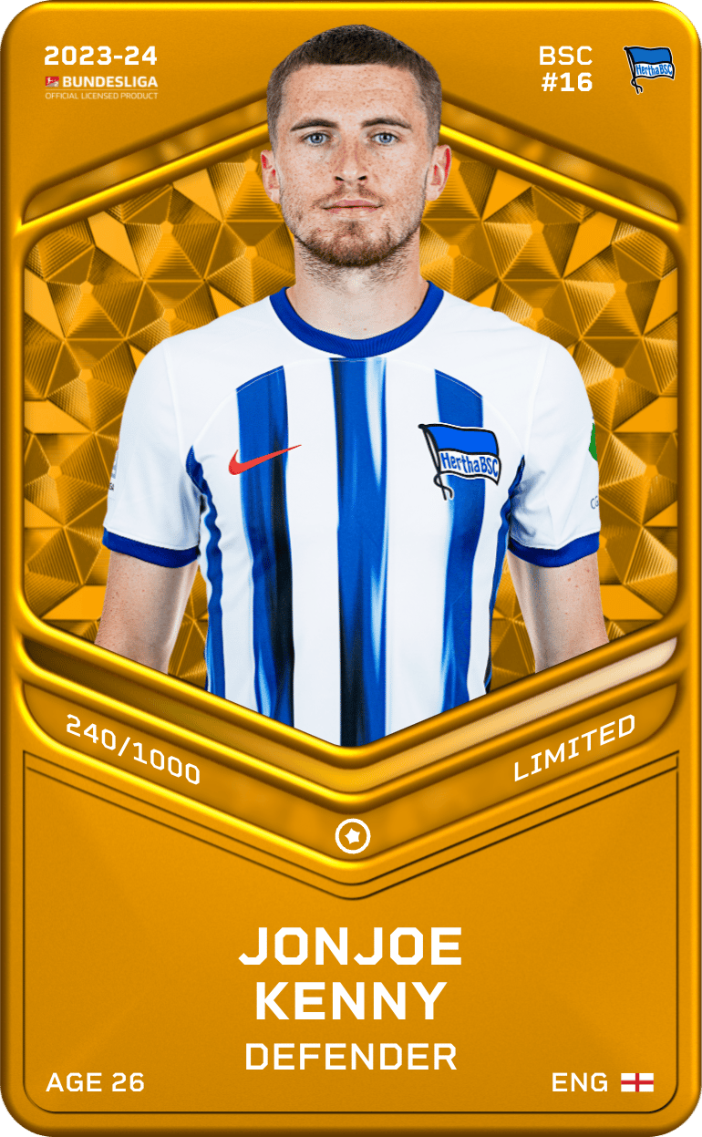 Jonjoe Kenny 2023-24 • Limited 240/1000