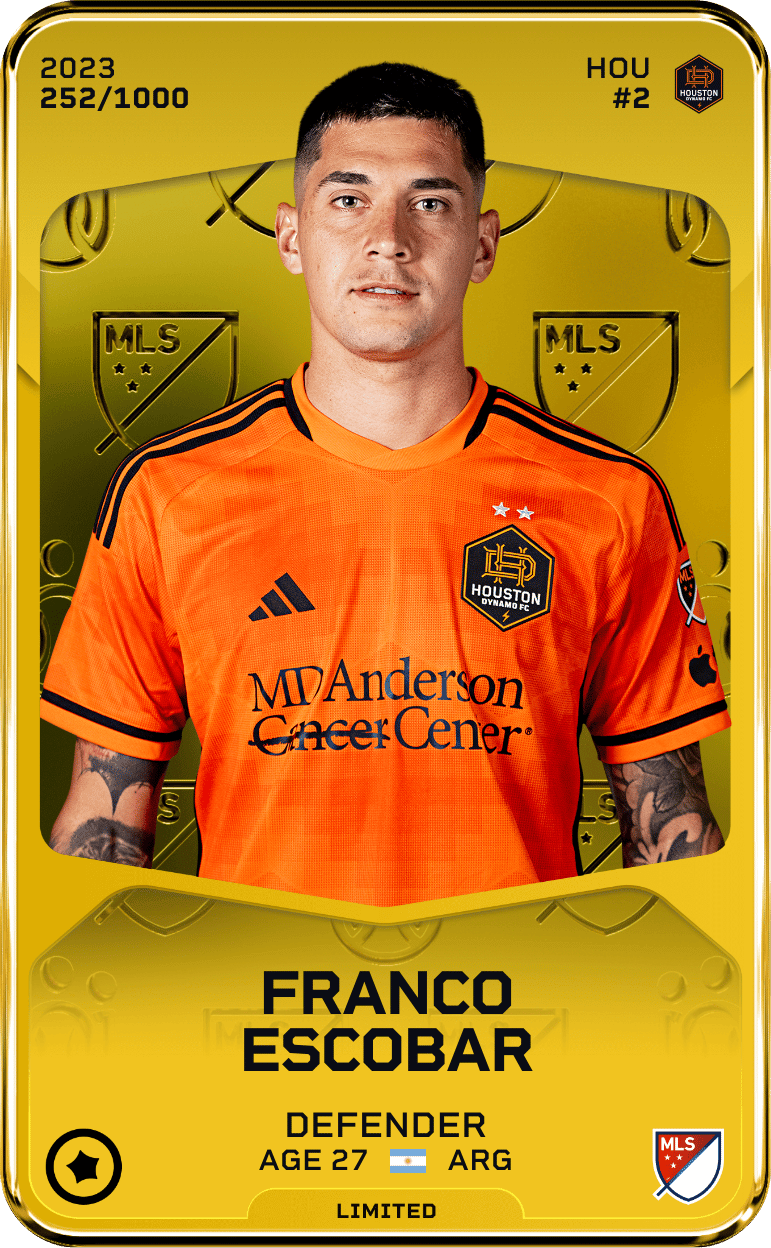 Franco Escobar 2023-24 • Limited 252/1000