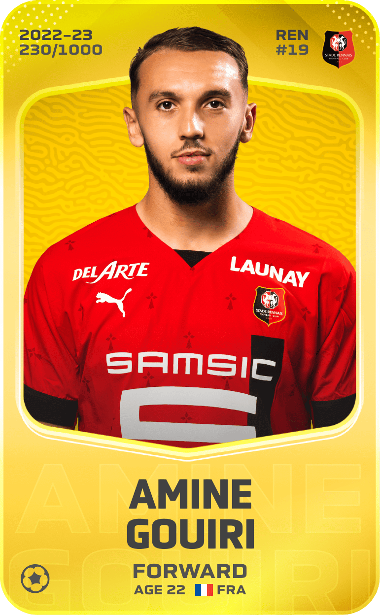 Amine Gouiri 2022-23 • Limited 230/1000
