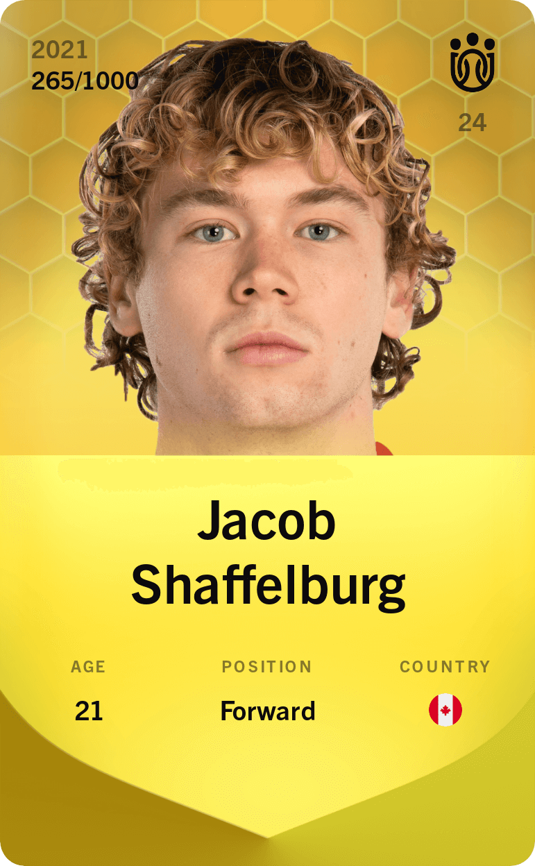 Jacob Shaffelburg 2021-22 • Limited 265/1000