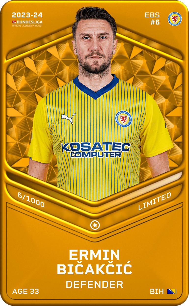 Ermin Bičakčić 2023-24 • Limited 6/1000