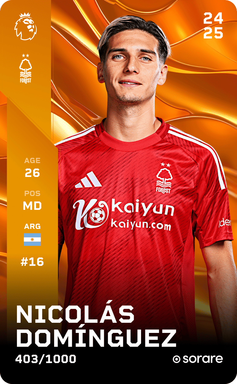 Nicolás Domínguez 2024-25 • Limited 403/1000