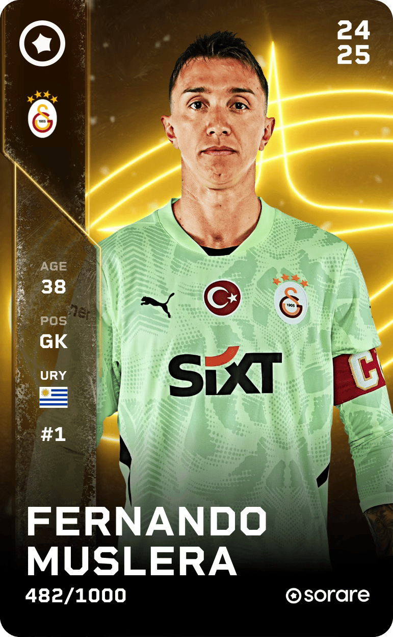 Fernando Muslera 2024-25 • Limited 482/1000