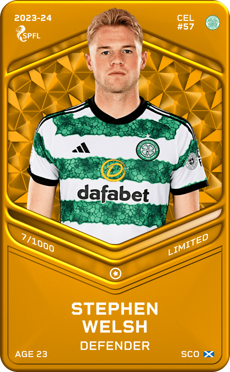 Stephen Welsh 2023-24 • Limited 7/1000