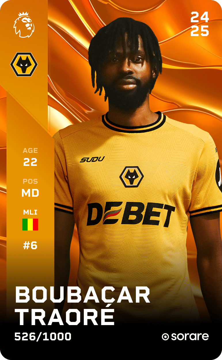 Boubacar Traoré 2024-25 • Limited 526/1000