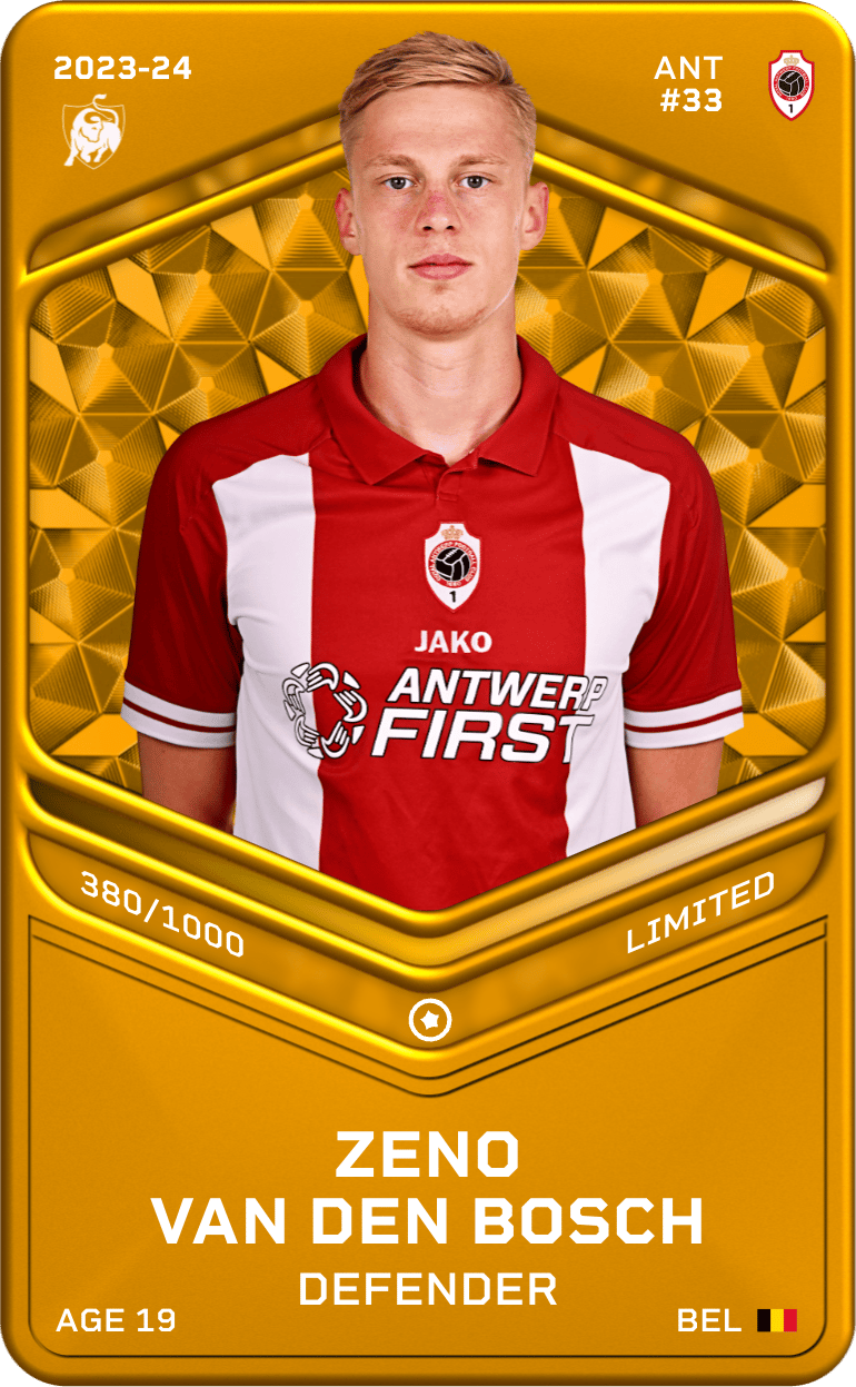 Zeno Van Den Bosch 2023-24 • Limited 380/1000