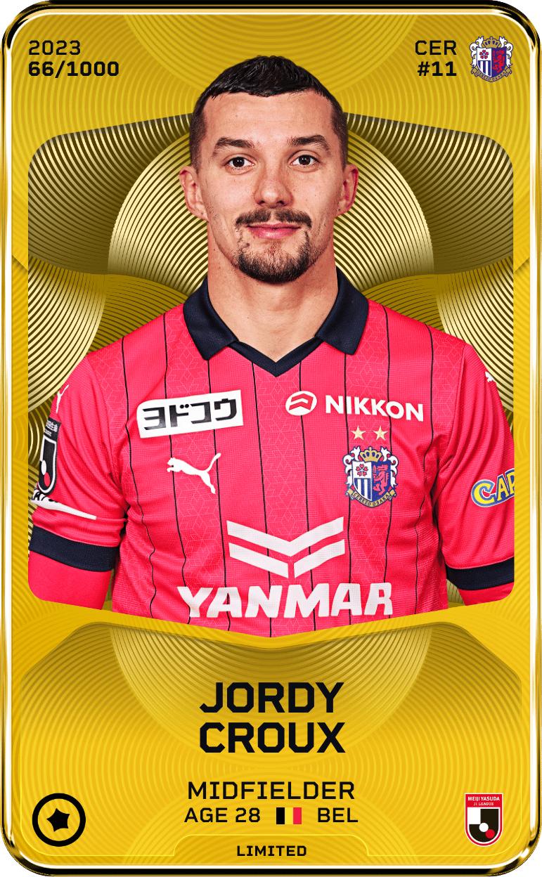 Jordy Croux 2023-24 • Limited 66/1000