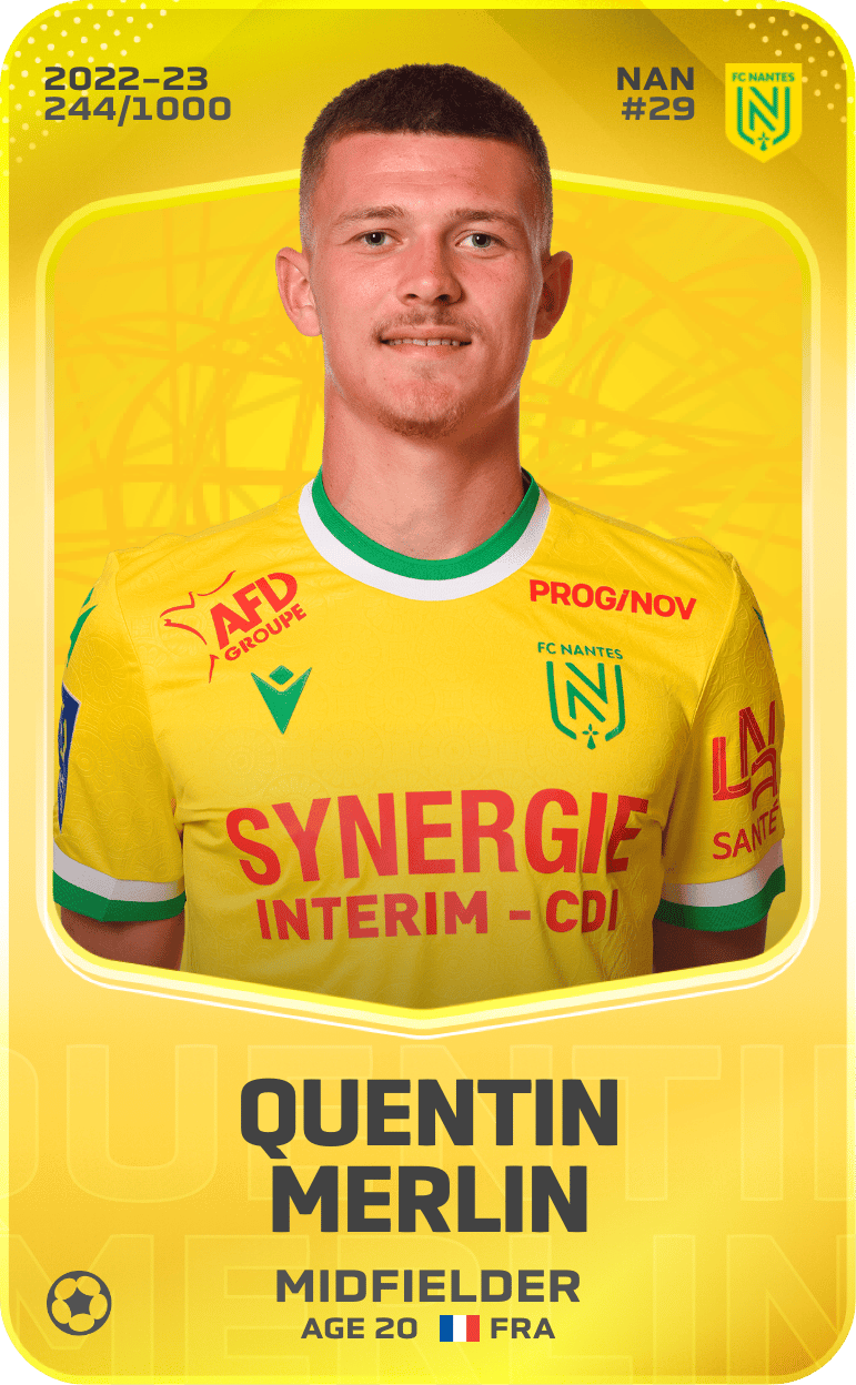 Quentin Merlin 2022-23 • Limited 244/1000