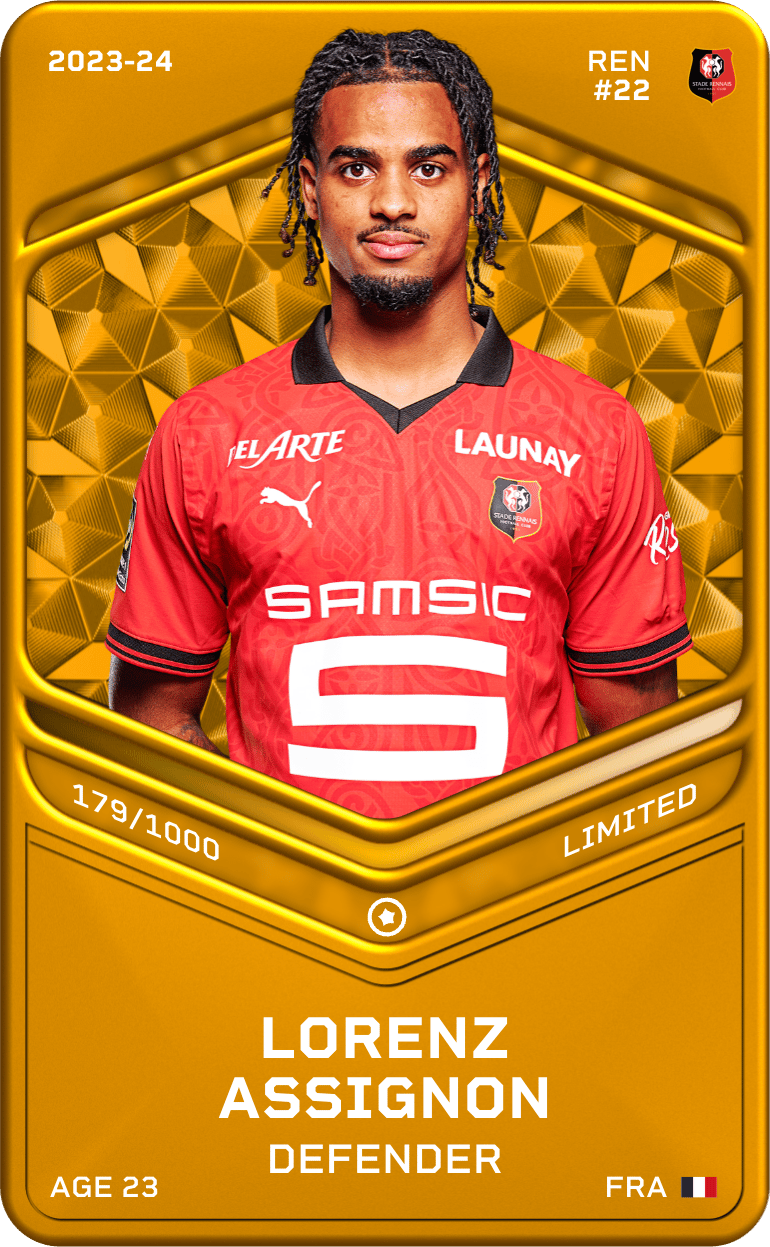 Lorenz Assignon 2023-24 • Limited 179/1000