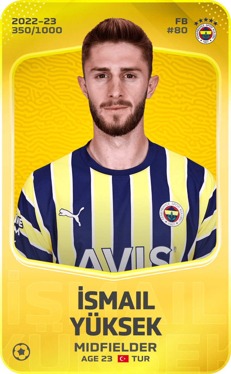 İsmail Yüksek 2022-23 • Limited 350/1000