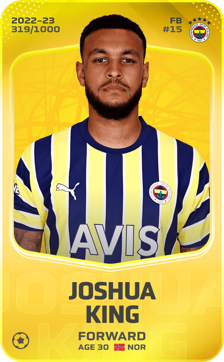 Joshua King 2022-23 • Limited 319/1000