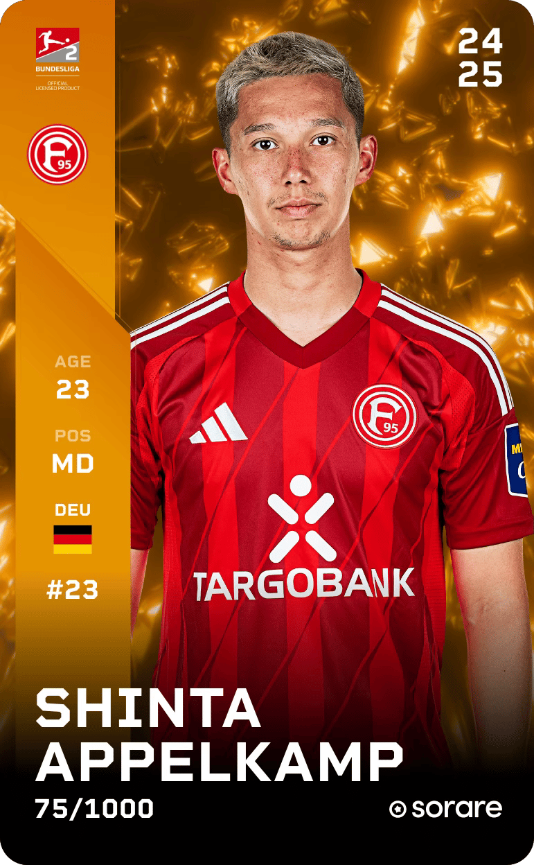 Shinta Appelkamp 2024-25 • Limited 75/1000