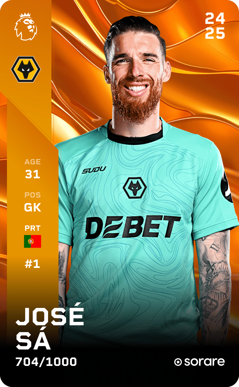 José Sá 2024-25 • Limited 704/1000