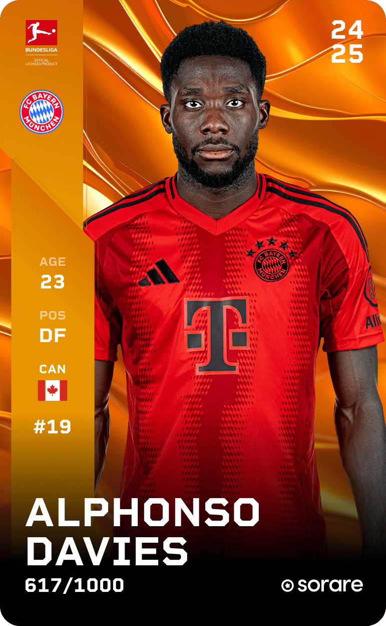Alphonso Davies 2024-25 • Limited 617/1000