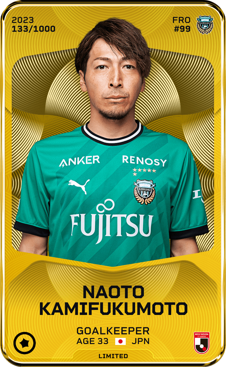 Naoto Kamifukumoto 2023-24 • Limited 133/1000