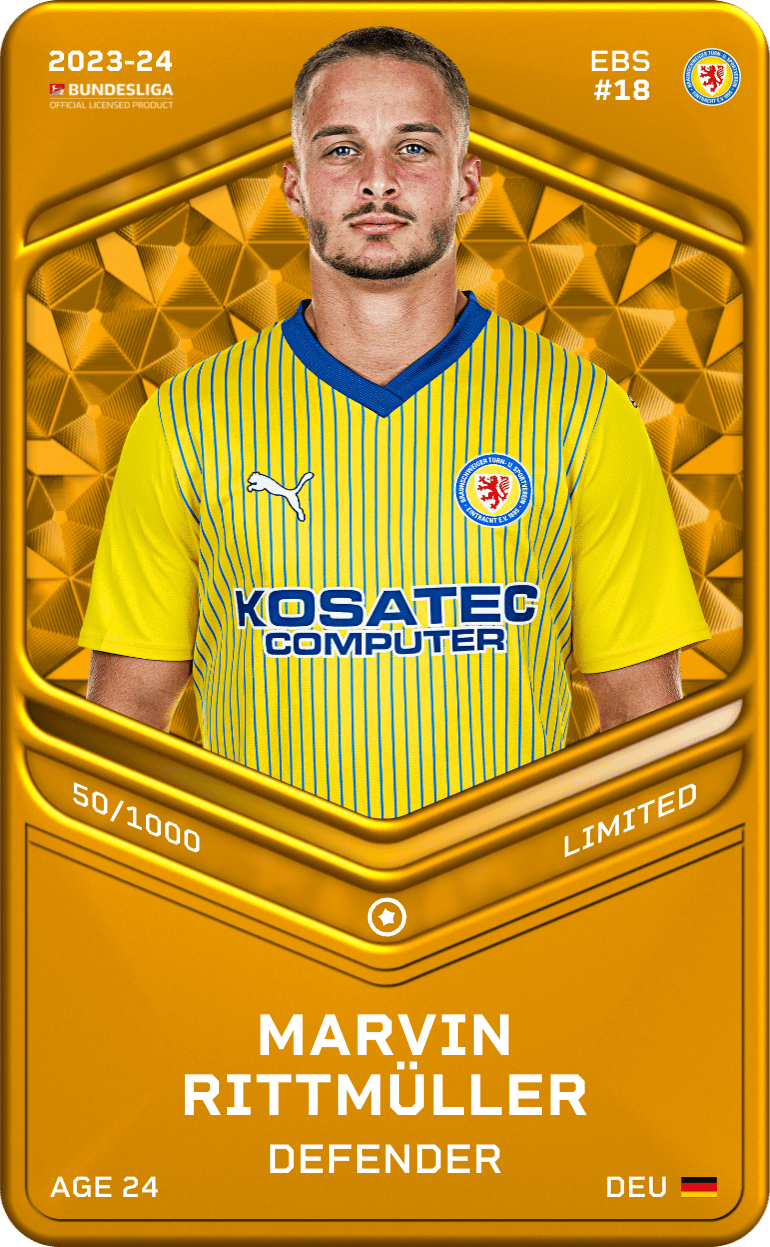 Marvin Rittmüller 2023-24 • Limited 50/1000