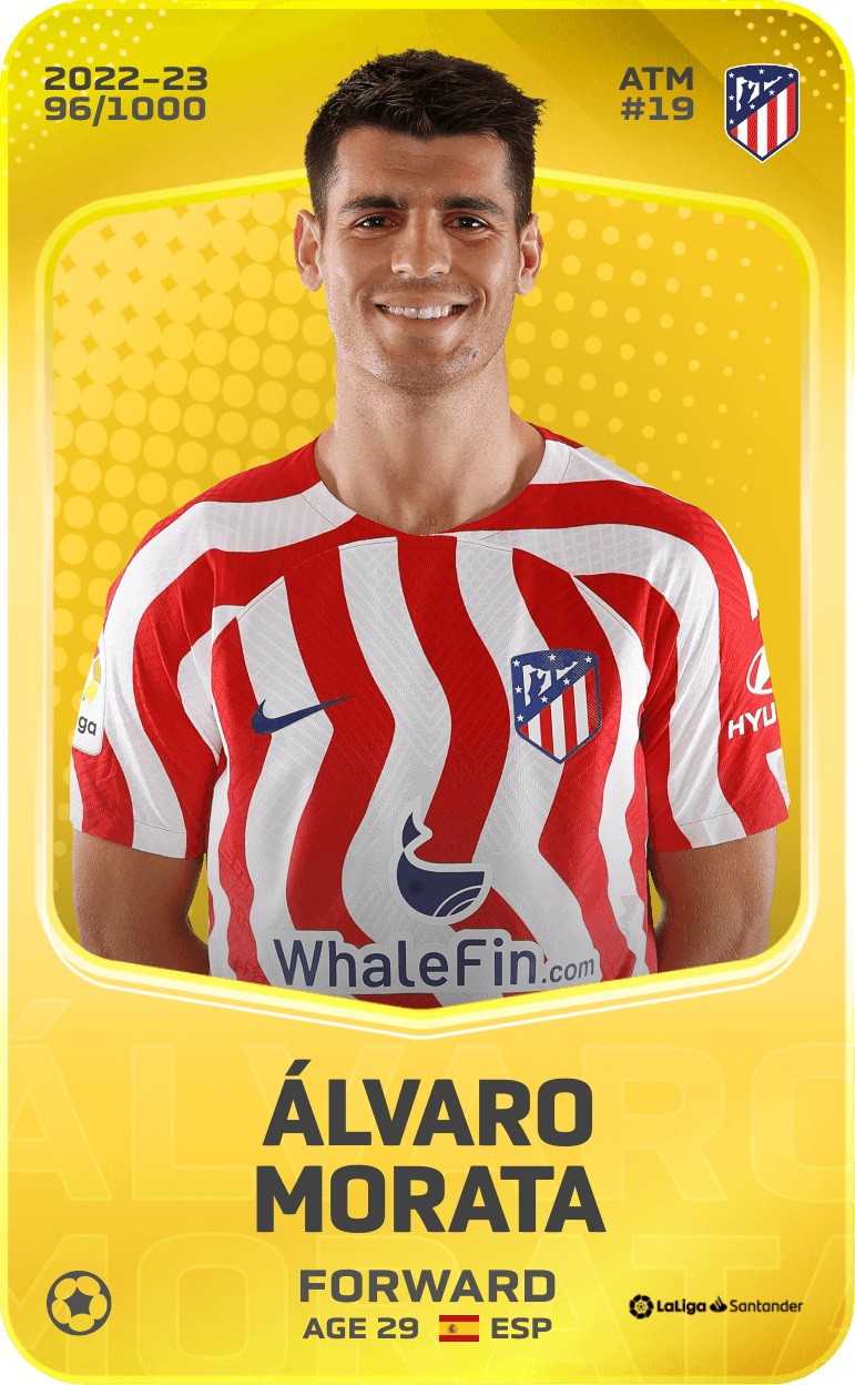 Álvaro Morata 2022-23 • Limited 96/1000
