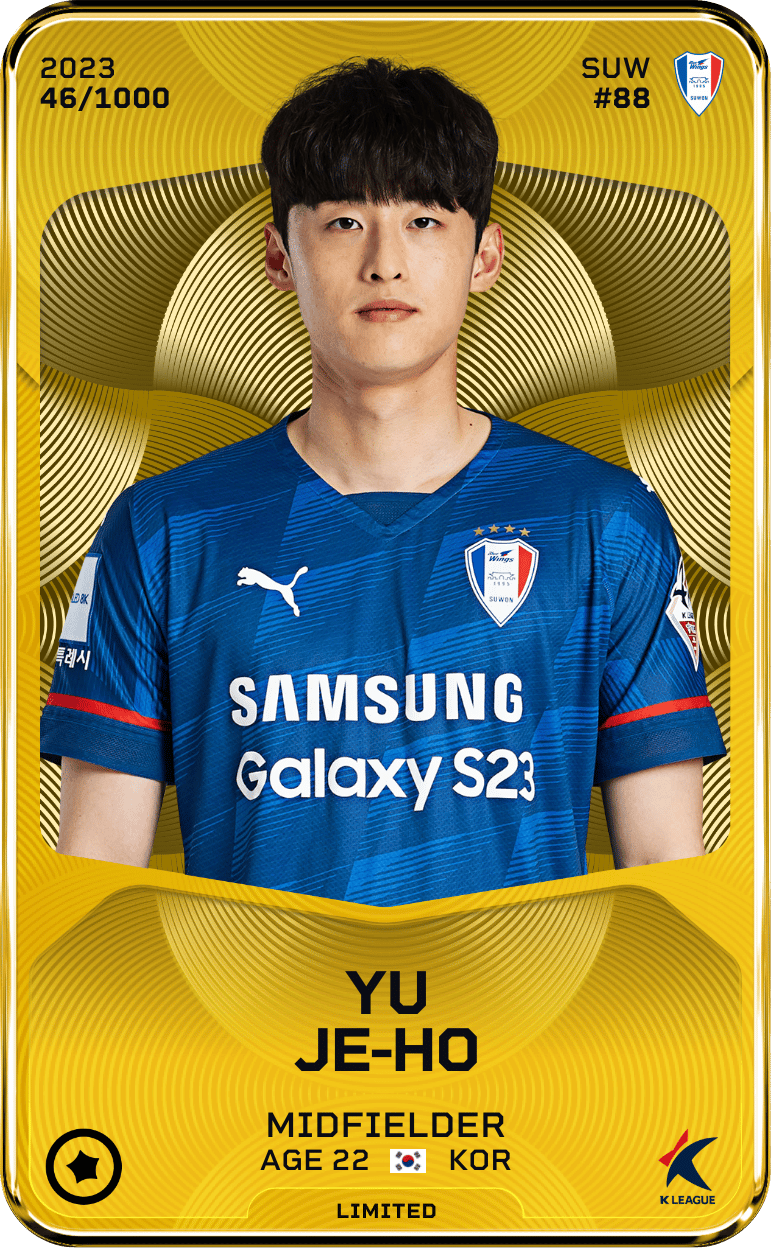 Yu Je-Ho 2023-24 • Limited 46/1000