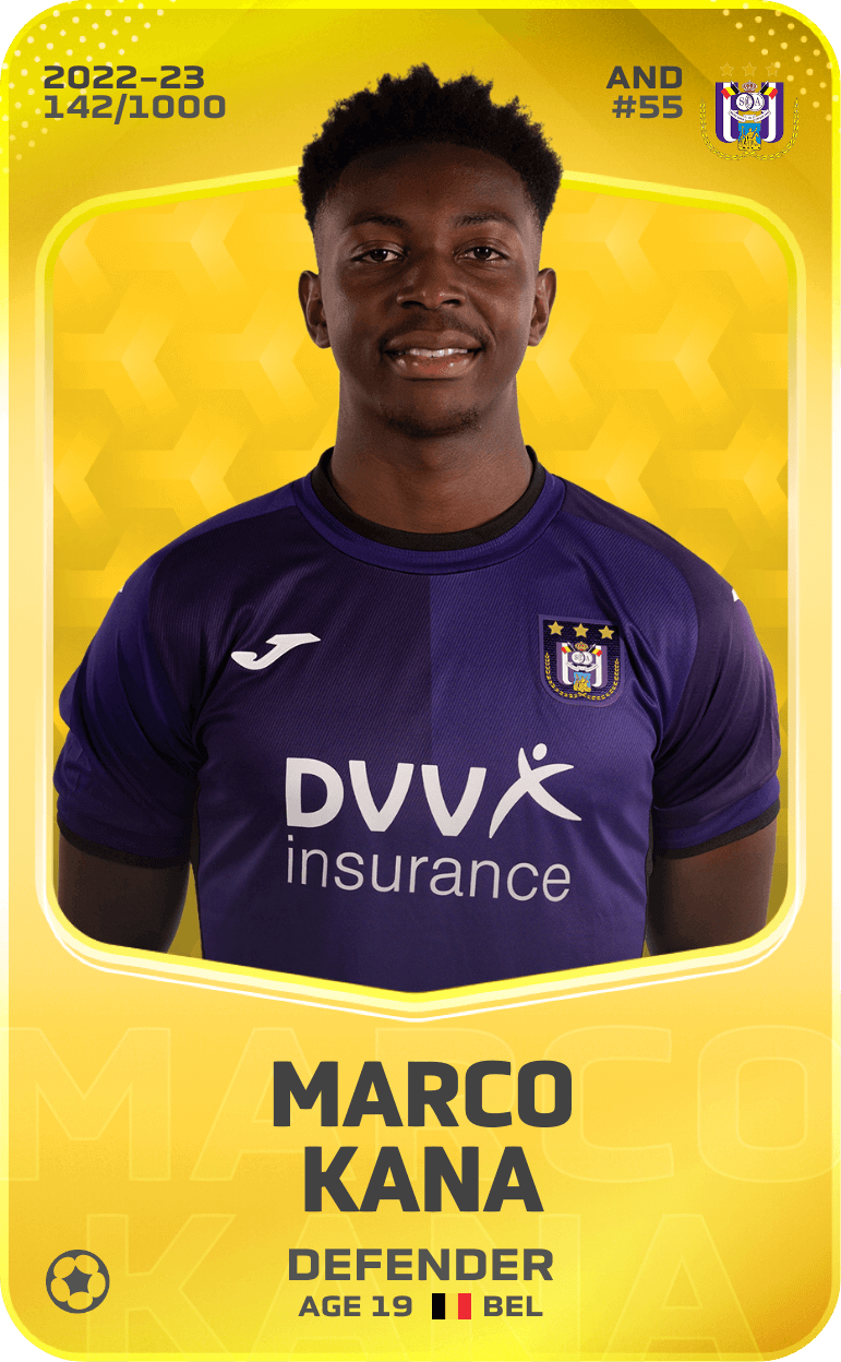 Marco Kana 2022-23 • Limited 142/1000
