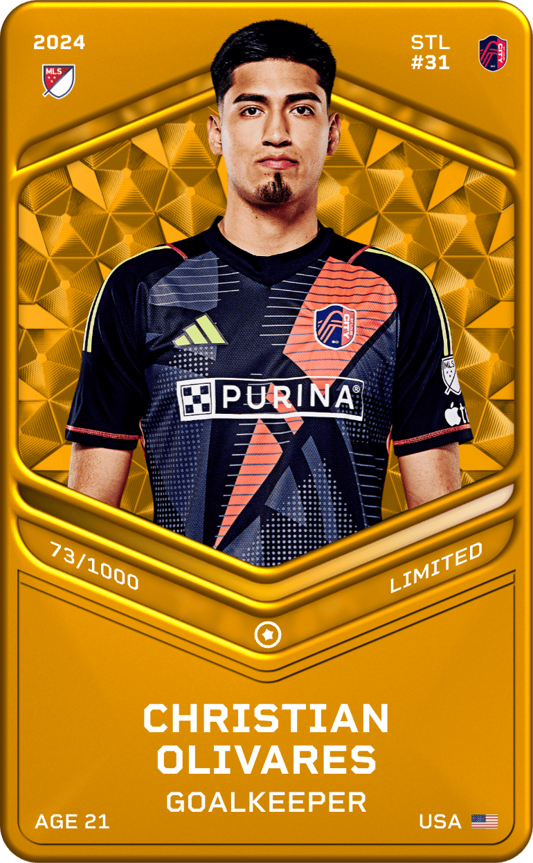 Christian Olivares 2024-25 • Limited 73/1000