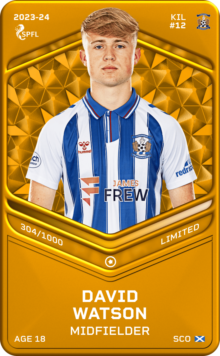 David Watson 2023-24 • Limited 304/1000