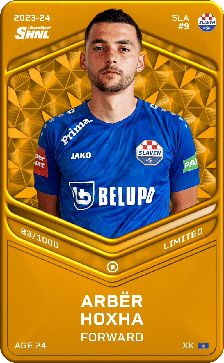 Arbër Hoxha 2023-24 • Limited 83/1000