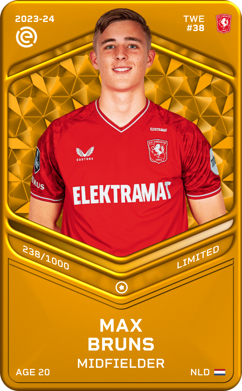 Max Bruns 2023-24 • Limited 238/1000