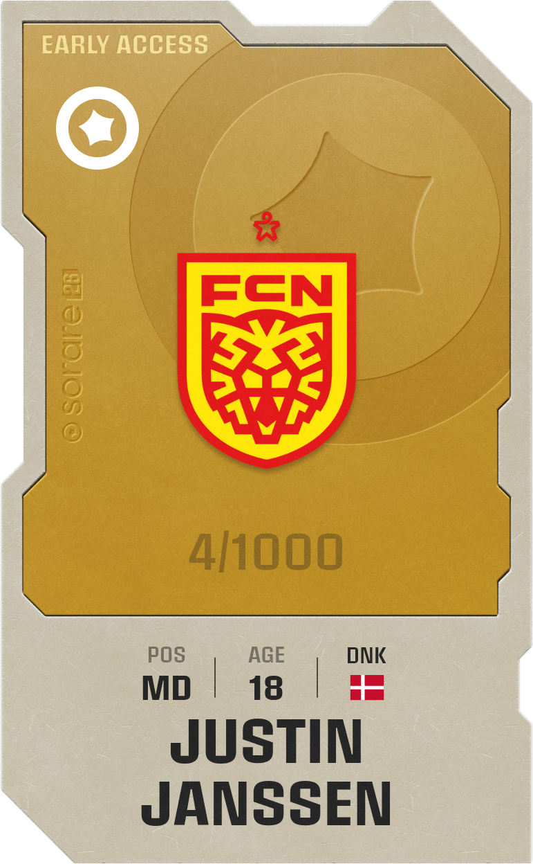 Justin Janssen 2025-26 • Limited 4/1000