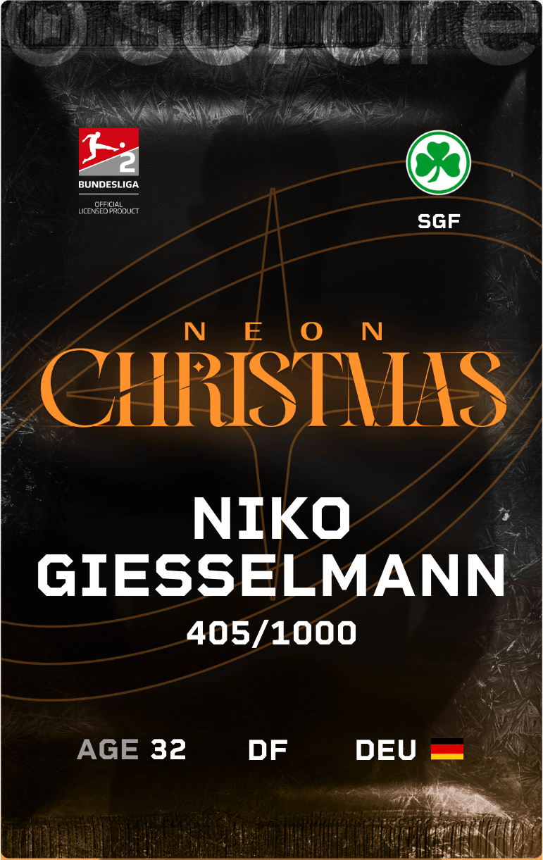 Niko Gießelmann 2024-25 • Limited 405/1000