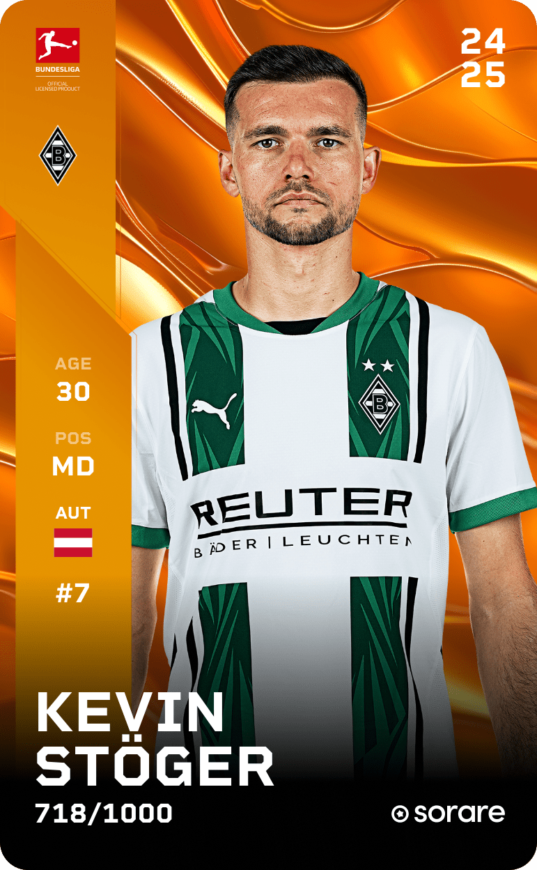 Kevin Stöger 2024-25 • Limited 718/1000