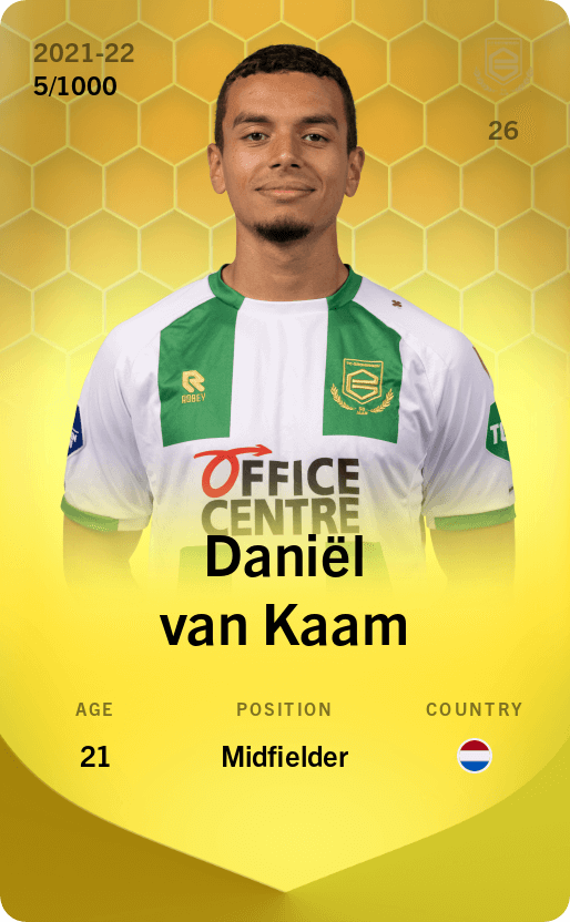 Daniël van Kaam 2021-22 • Limited 5/1000