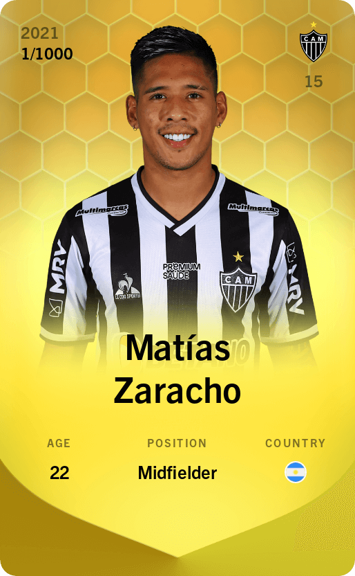 Matías Zaracho 2021-22 • Limited 1/1000