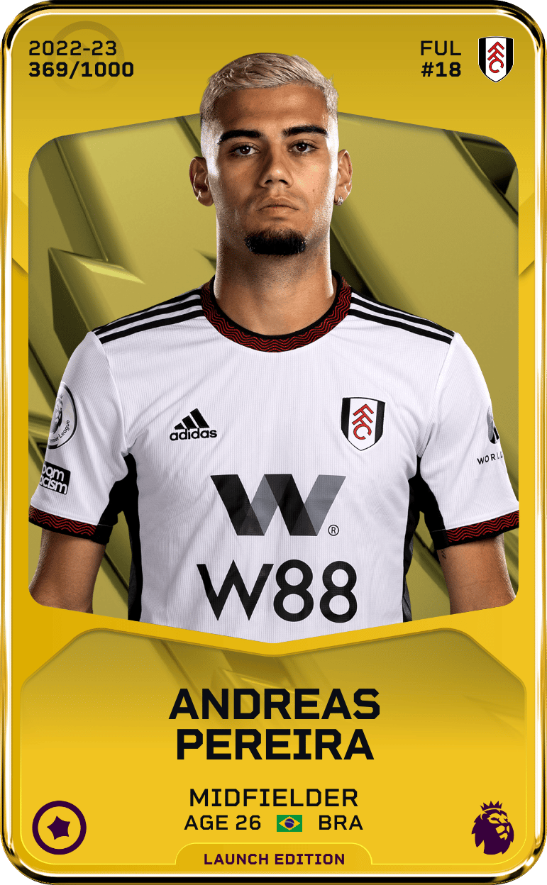 Andreas Pereira 2022-23 • Limited 369/1000