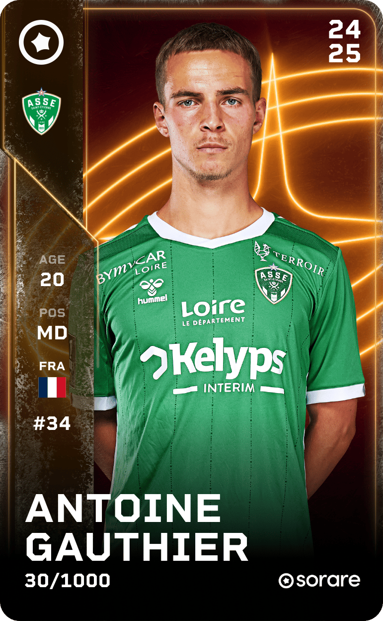 Antoine Gauthier 2024-25 • Limited 30/1000