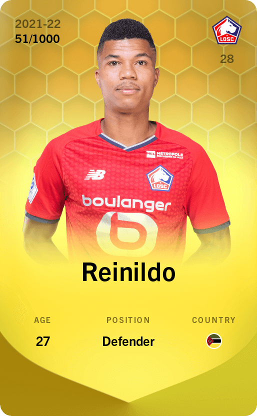 Reinildo 2021-22 • Limited 51/1000