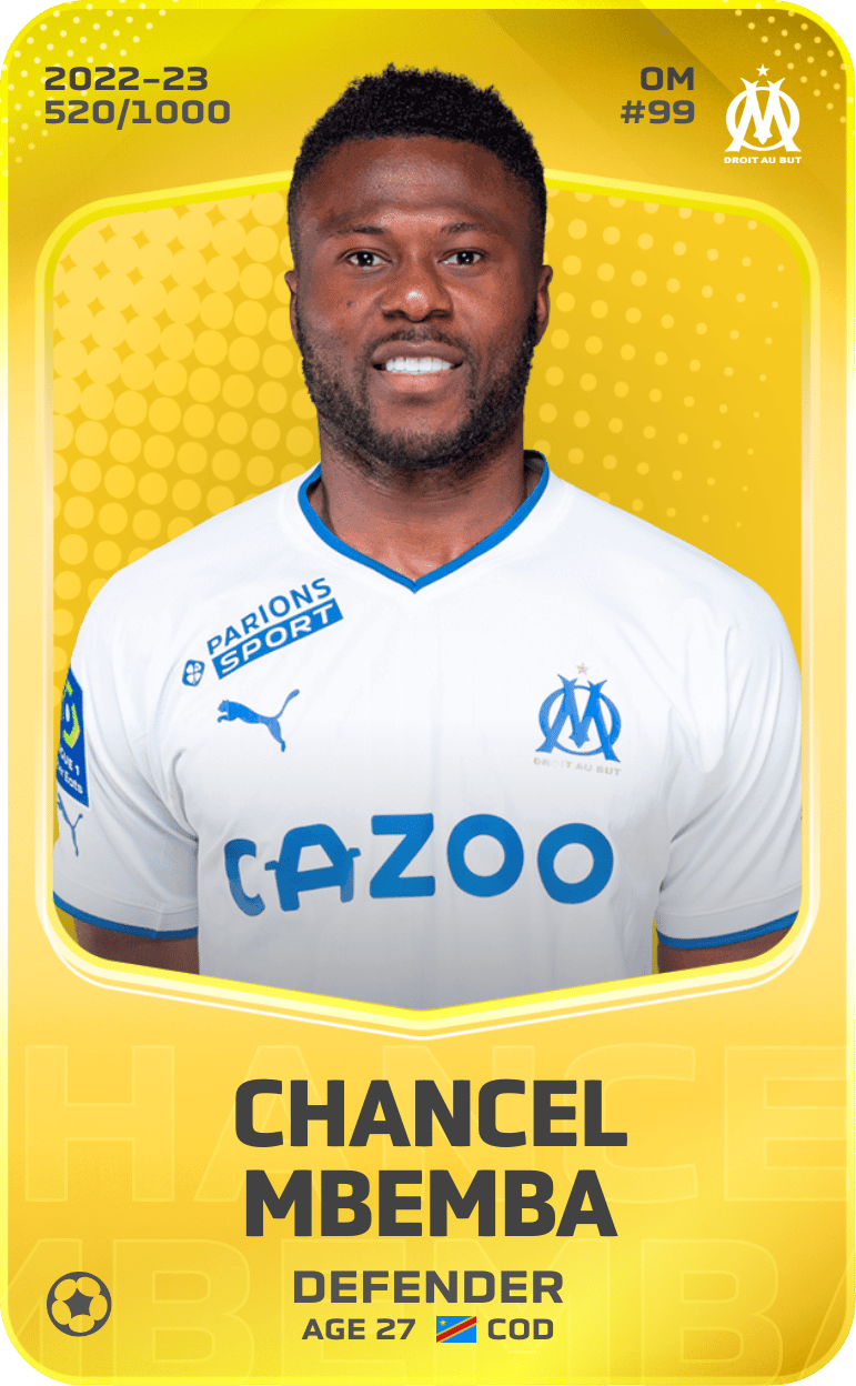Chancel Mbemba 2022-23 • Limited 520/1000