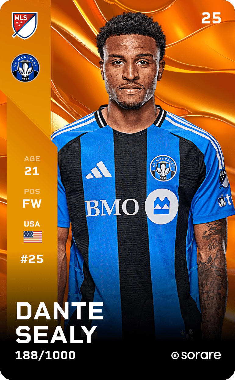 Dante Sealy 2025-26 • Limited 188/1000