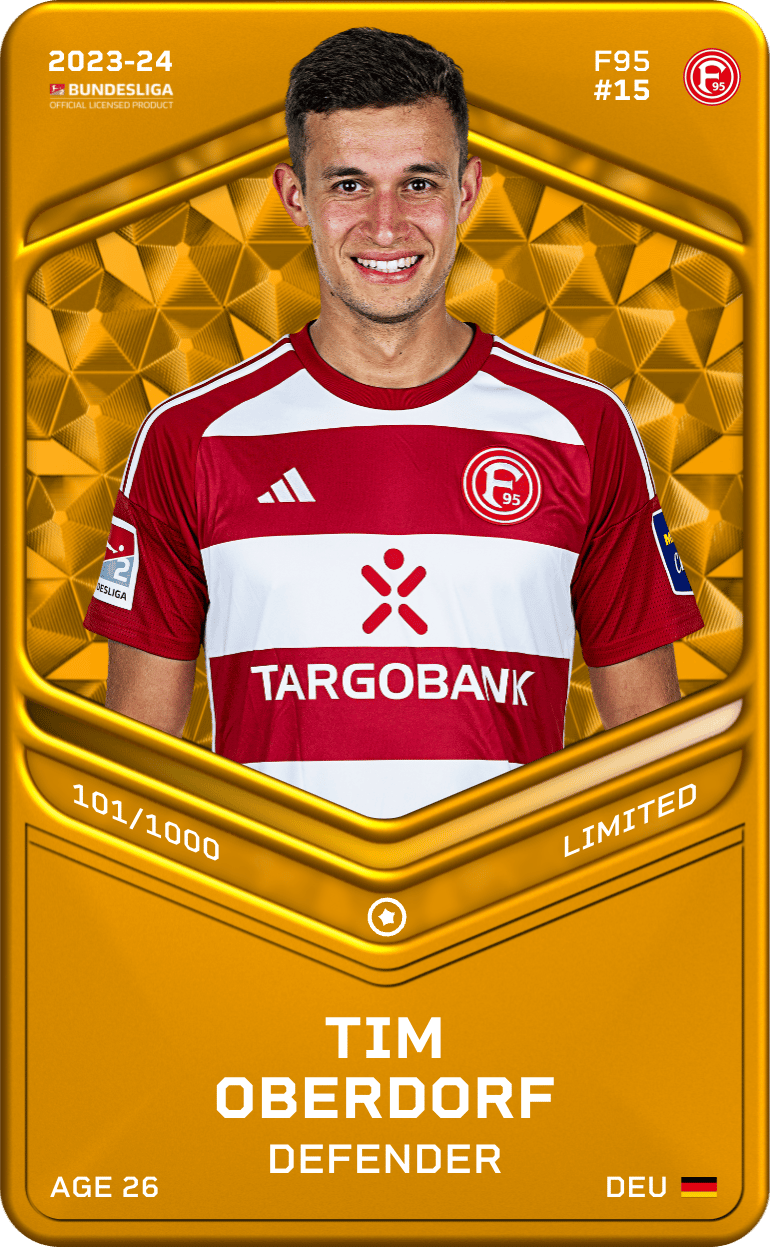 Tim Oberdorf 2023-24 • Limited 101/1000