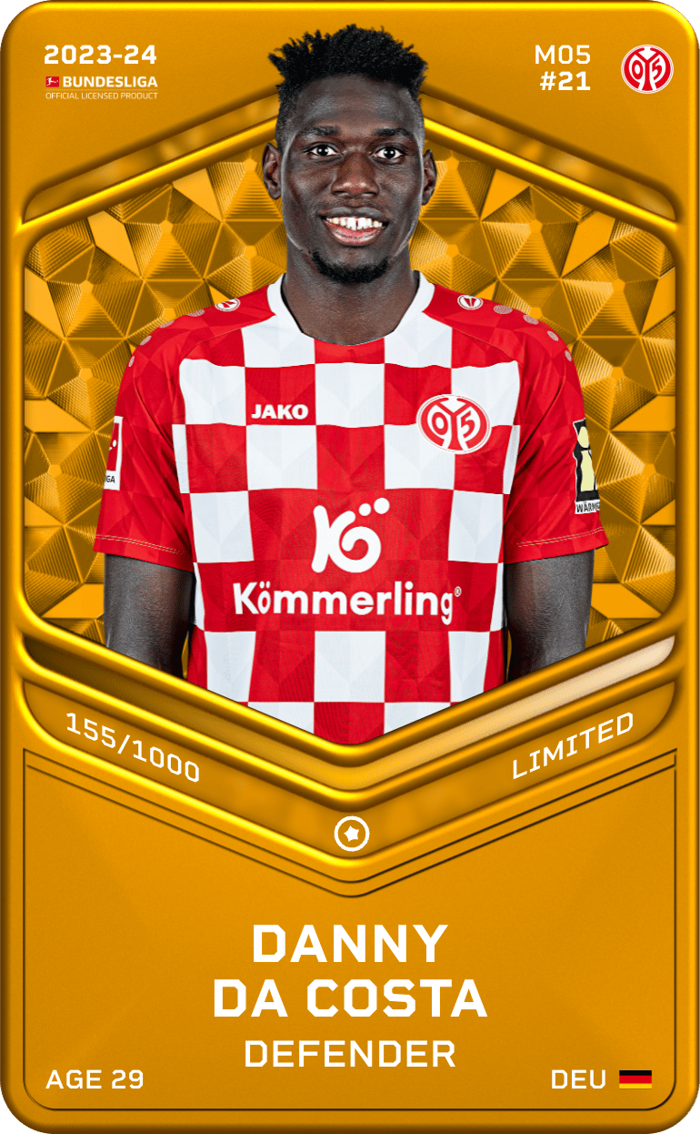 Danny da Costa 2023-24 • Limited 155/1000