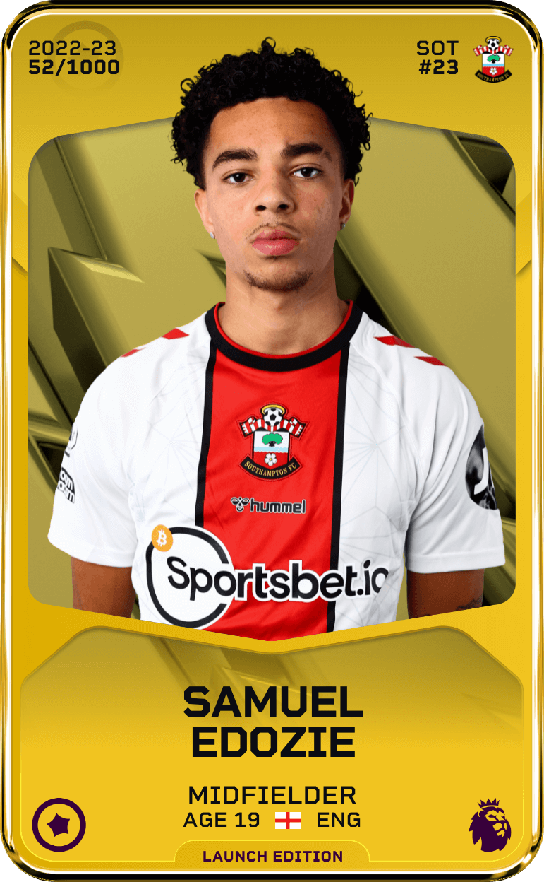 Samuel Edozie 2022-23 • Limited 52/1000