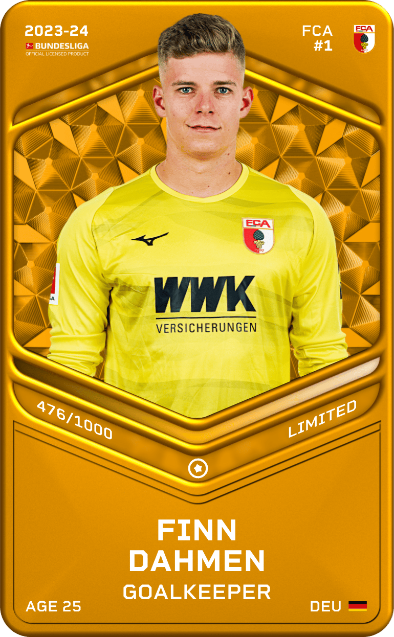 Finn Dahmen 2023-24 • Limited 476/1000