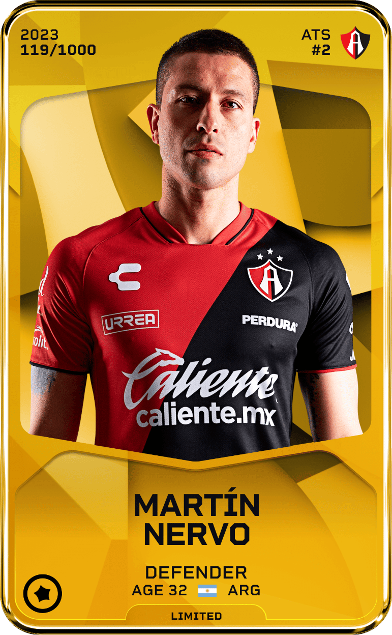 Martín Nervo 2023-24 • Limited 119/1000